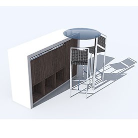 Bar Chairs table 3D Object | FREE Artlantis Objects Download